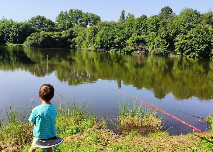 Lodge Au Bord De L'eau Les Logis De L'oumois